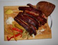 PEČENÁ / UZENÁ MEDOVÁ ŽEBRA 800g